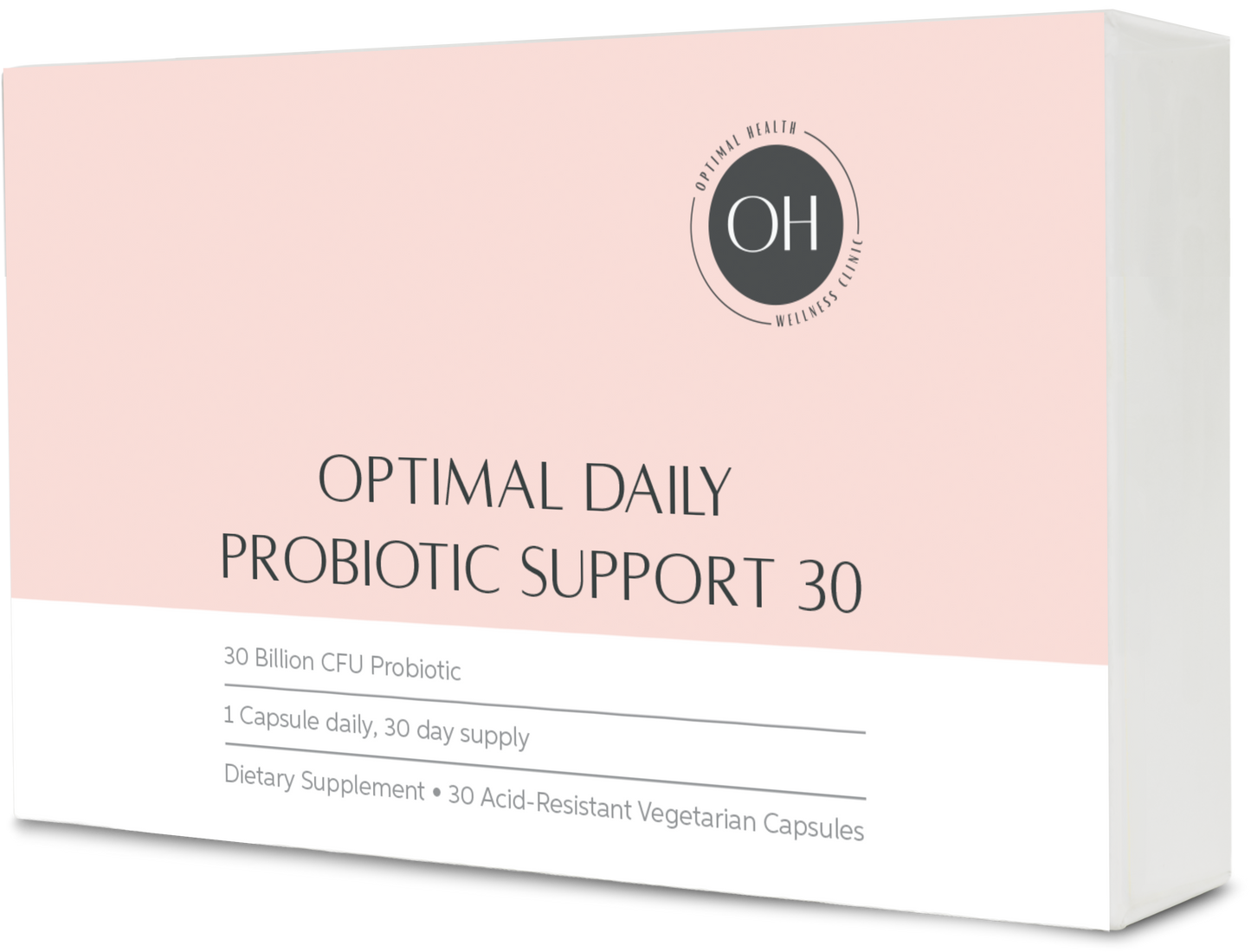 Optimal Daily Probiotic Support 30 Capsules