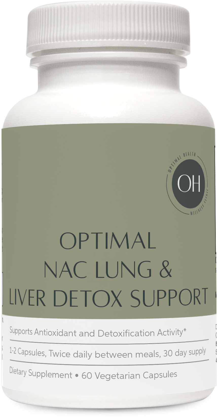 Optimal NAC Lung & Liver Detox Support 60 capsules
