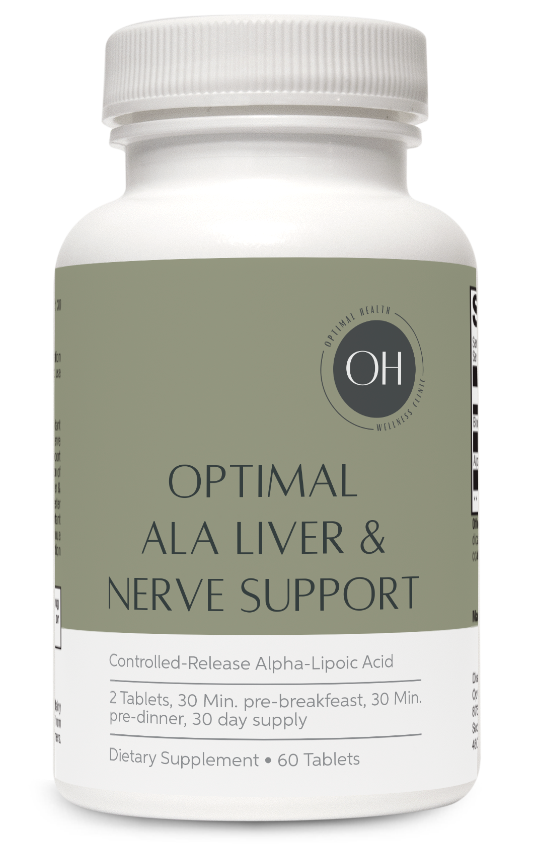 Optimal ALA Liver & Nerve Support 60 Tablets