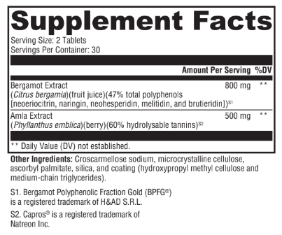 Optimal Cardio and Metabolism Support 60 Tablets