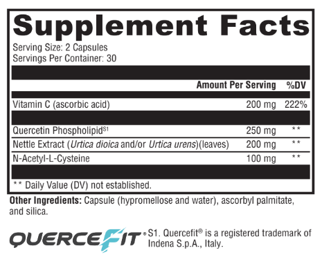 Optimal Histamine Support 60 capsules