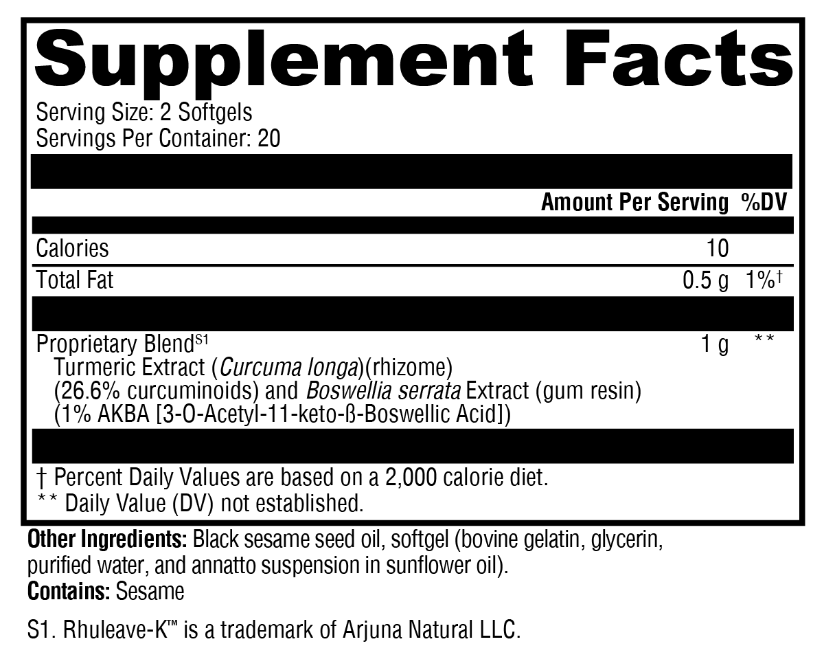 SynovX® Relief 40 Softgels
