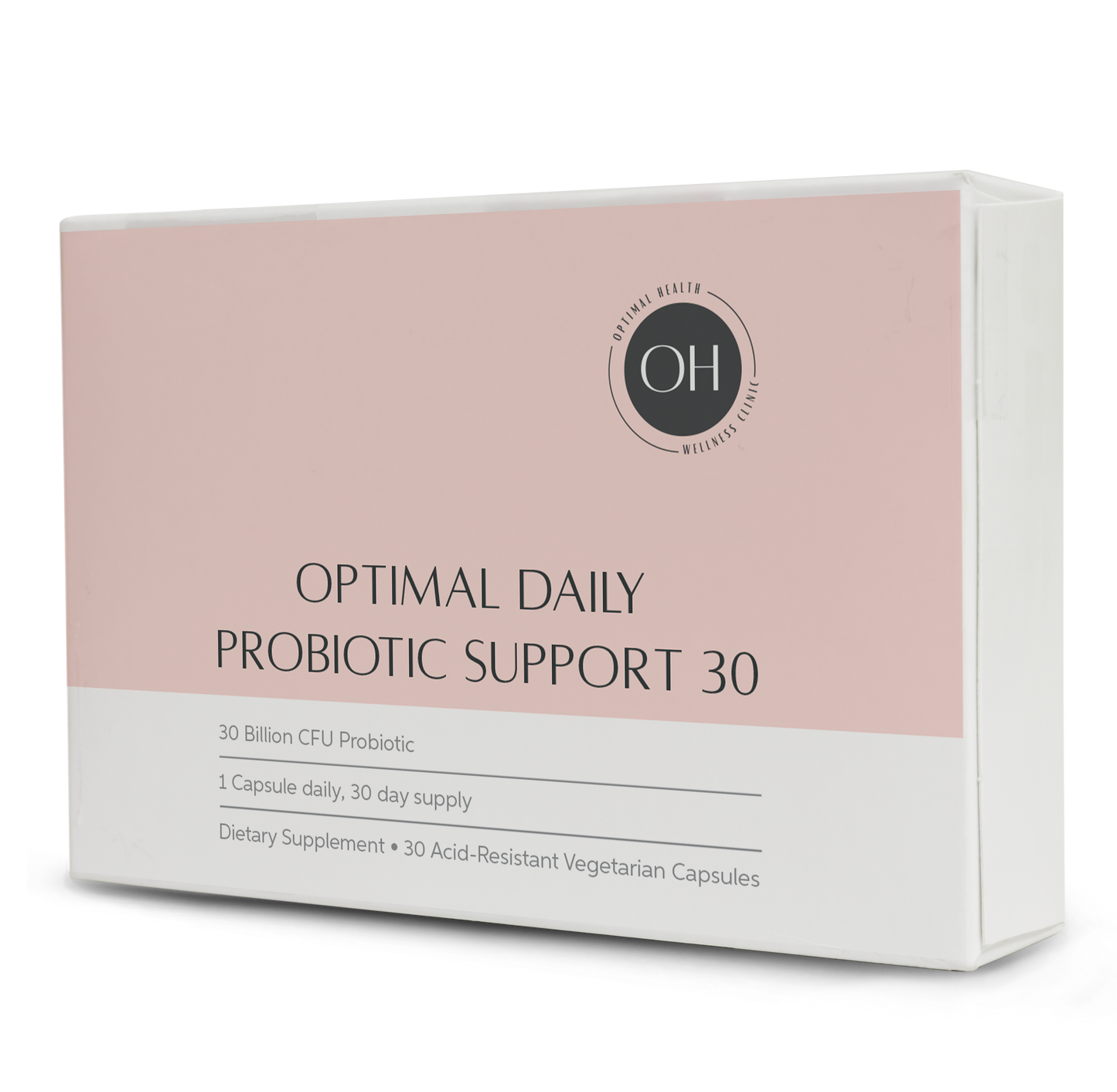 Optimal High Potency Probiotic Support 30 Capsules