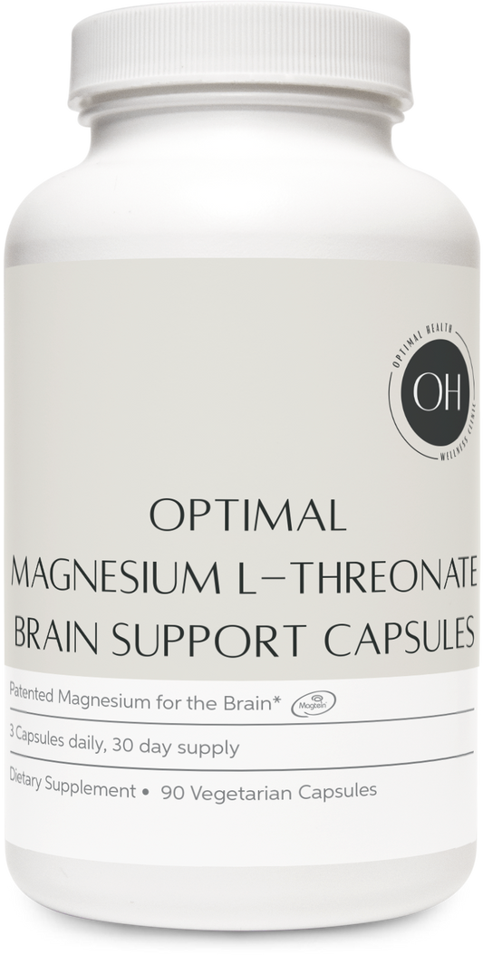 Optimal Magnesium L-Threonate Brain Support 90 Capsules