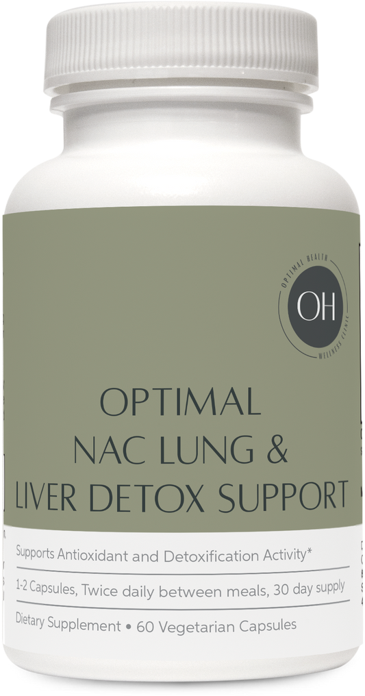 Optimal NAC Lung & Liver Detox Support 60 capsules