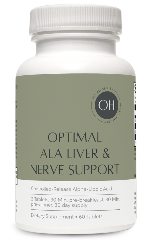 Optimal ALA Liver & Nerve Support 60 Tablets