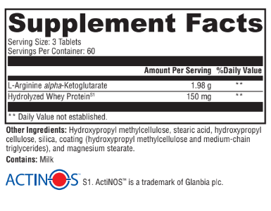 Optimal NO Cardiovascular Support 180 Tablets